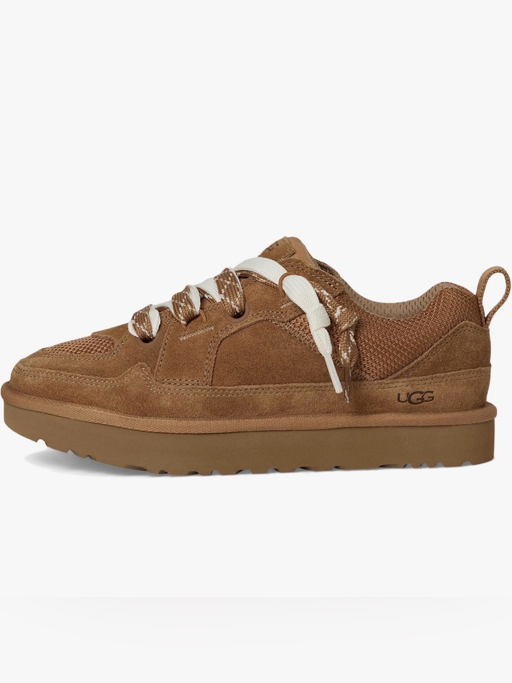 UGG Women's Lo Lowmel Chestnut Sneaker. New.